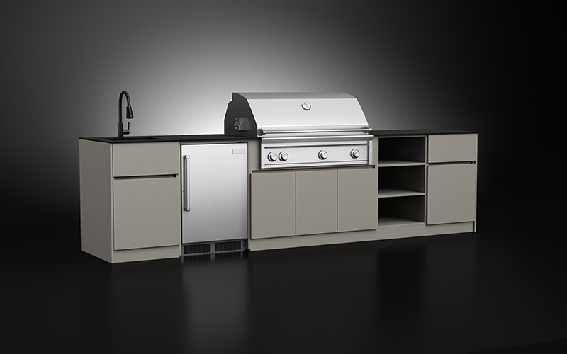 5-Unit-Extruded-Aluminium-Outdoor-Kitchen-Cabinets-For-42-Grill